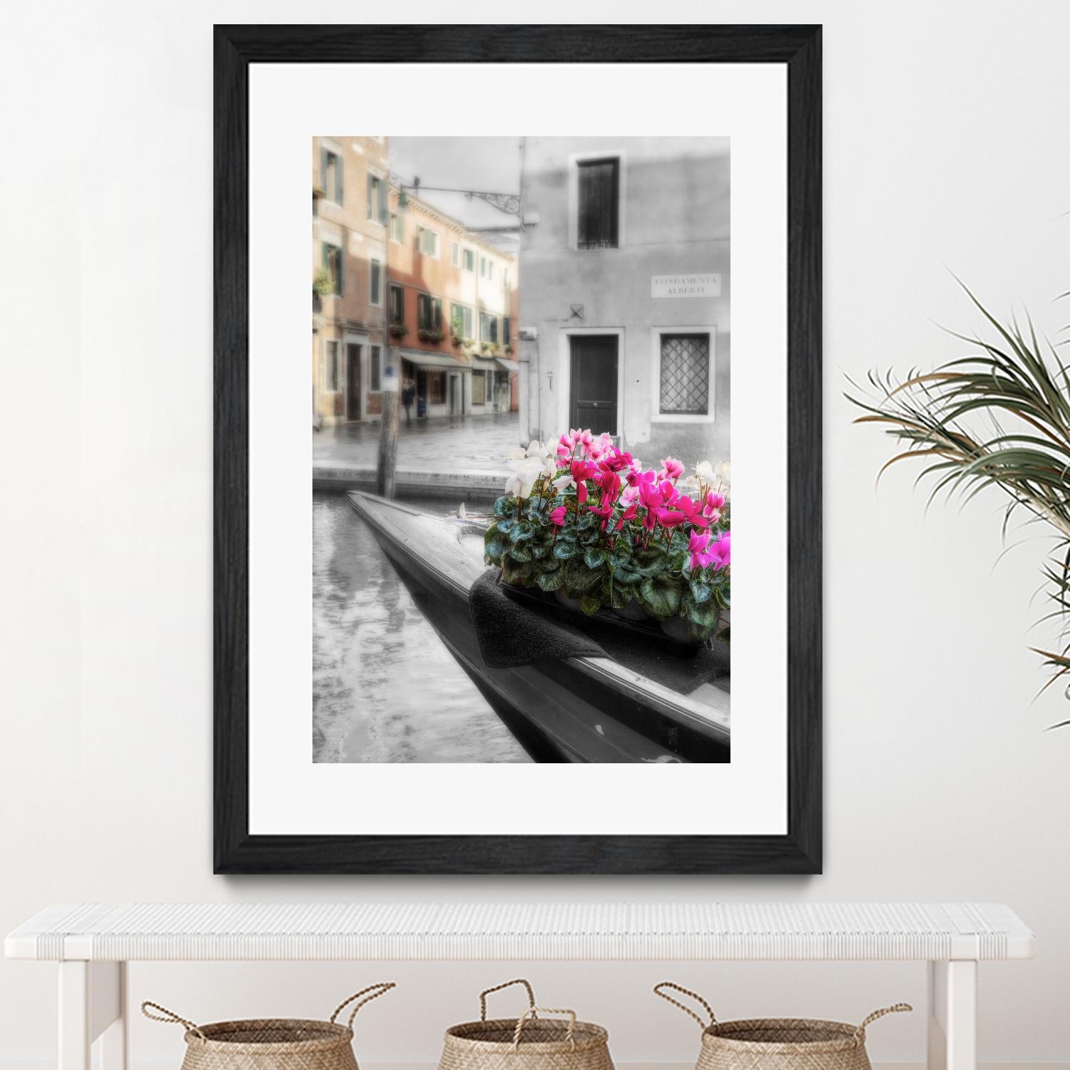 Canal Fiori #1 by Alan Blaustein on GIANT ART - multicolor photography; landscapes