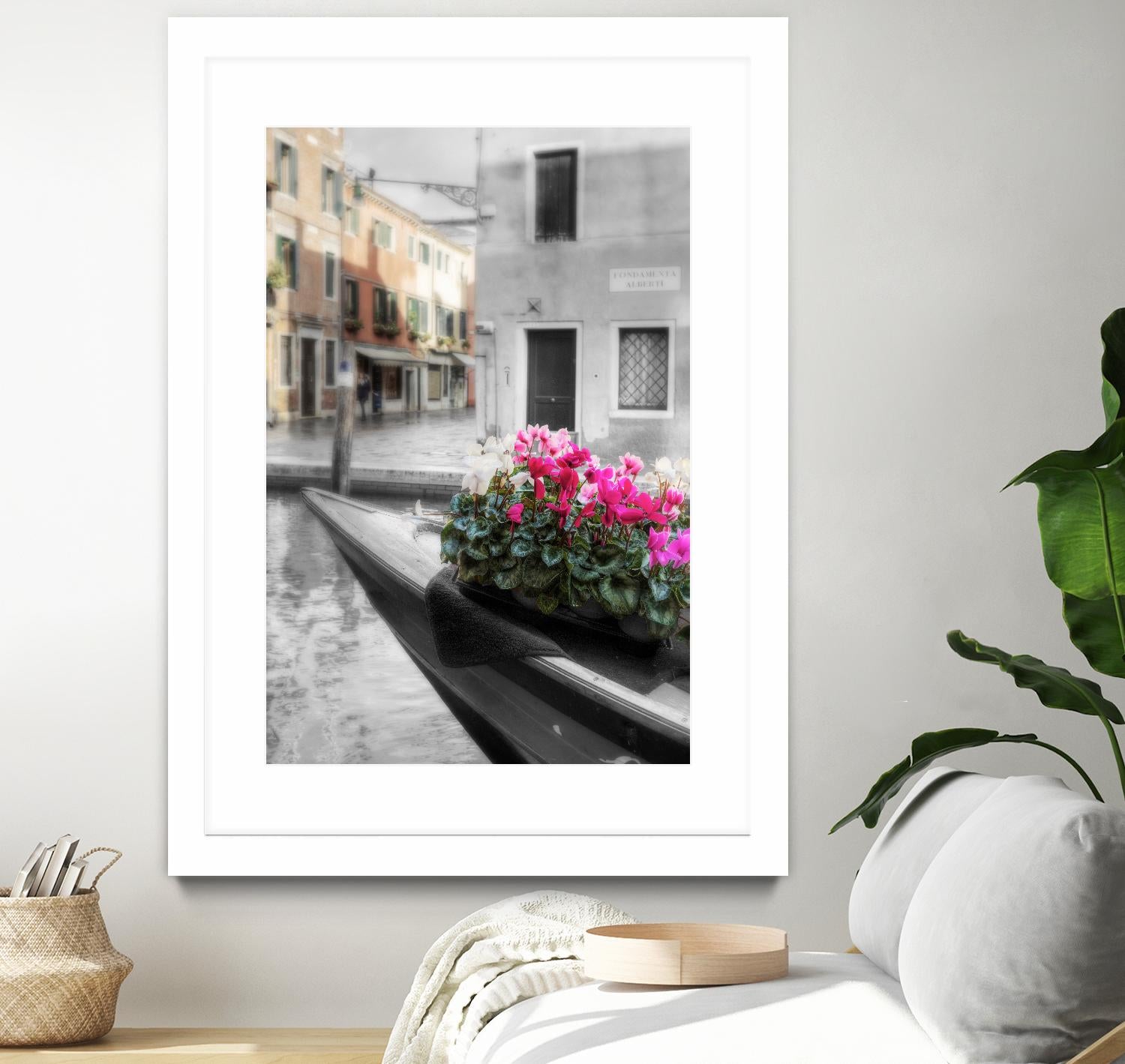 Canal Fiori #1 by Alan Blaustein on GIANT ART - multicolor photography; landscapes