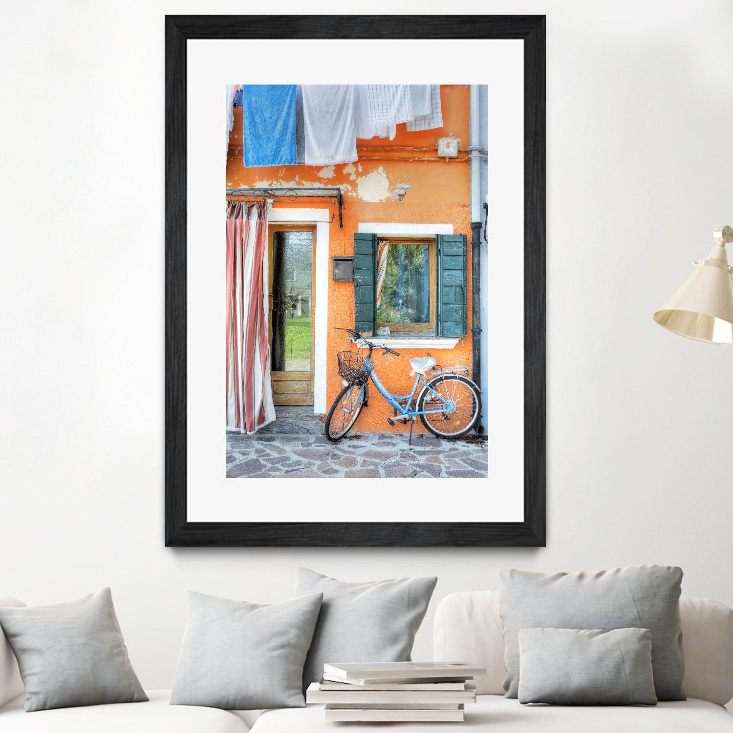 Island Bicicletta #2 by Alan Blaustein on GIANT ART - multicolor photography; landscapes