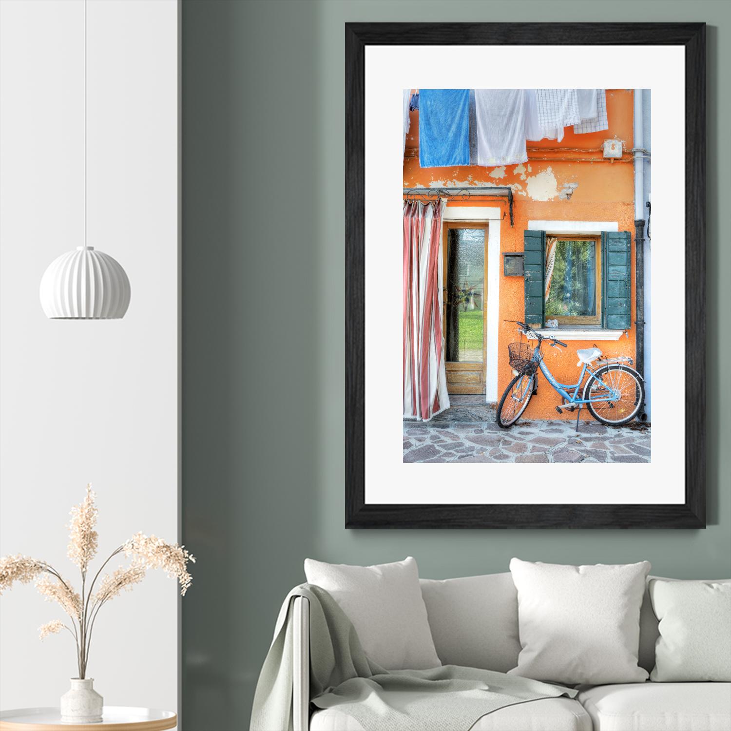 Island Bicicletta #2 by Alan Blaustein on GIANT ART - multicolor photography; landscapes