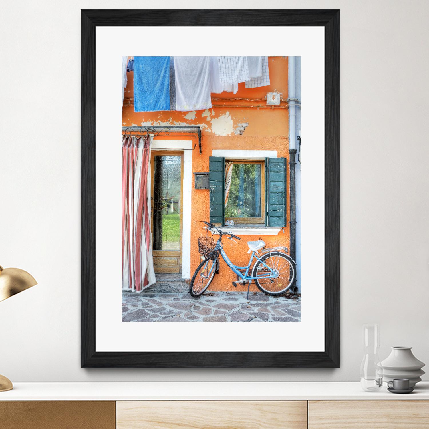 Island Bicicletta #2 by Alan Blaustein on GIANT ART - multicolor photography; landscapes