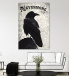 Nevermore by Michael Buxton on GIANT ART - multicolor urban/pop surrealism; contemporary; animals
