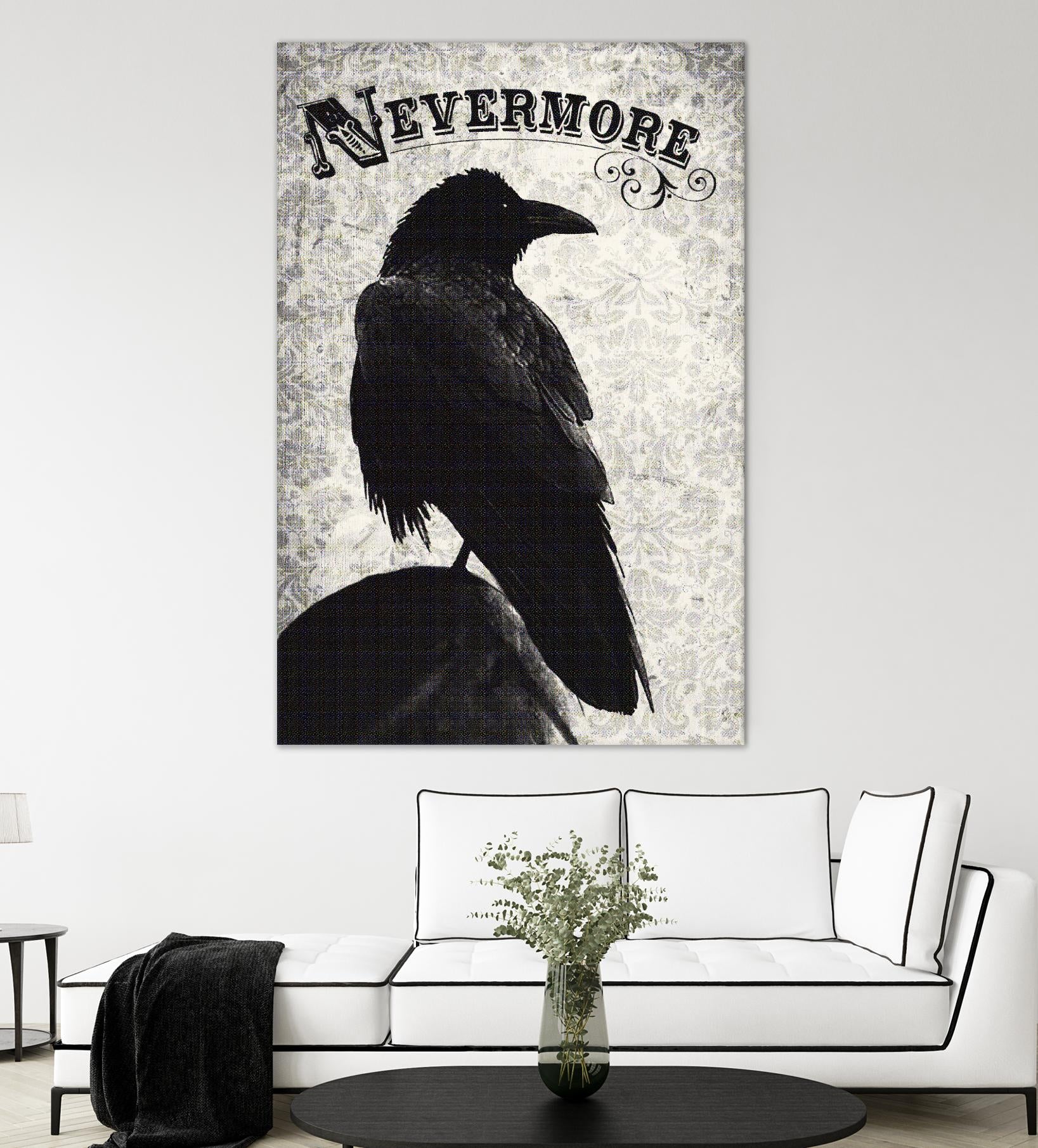 Nevermore by Michael Buxton on GIANT ART - multicolor urban/pop surrealism; contemporary; animals