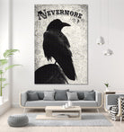 Nevermore by Michael Buxton on GIANT ART - multicolor urban/pop surrealism; contemporary; animals
