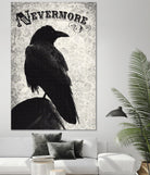 Nevermore by Michael Buxton on GIANT ART - multicolor urban/pop surrealism; contemporary; animals