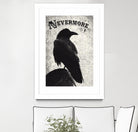 Nevermore by Michael Buxton on GIANT ART - multicolor urban/pop surrealism; contemporary; animals