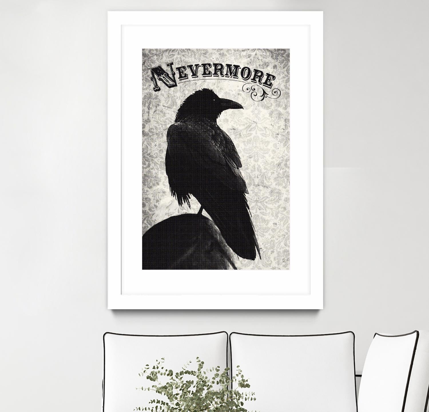 Nevermore by Michael Buxton on GIANT ART - multicolor urban/pop surrealism; contemporary; animals
