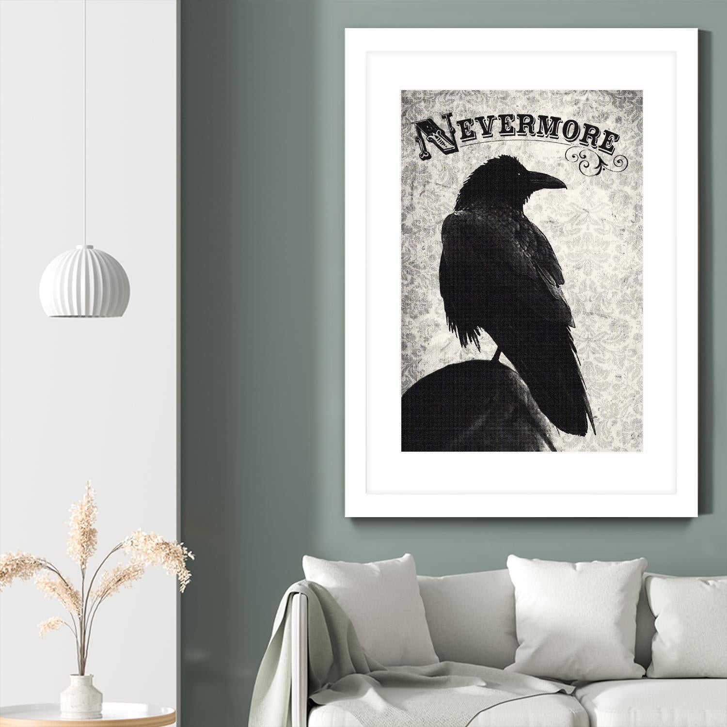 Nevermore by Michael Buxton on GIANT ART - multicolor urban/pop surrealism; contemporary; animals
