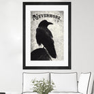 Nevermore by Michael Buxton on GIANT ART - multicolor urban/pop surrealism; contemporary; animals