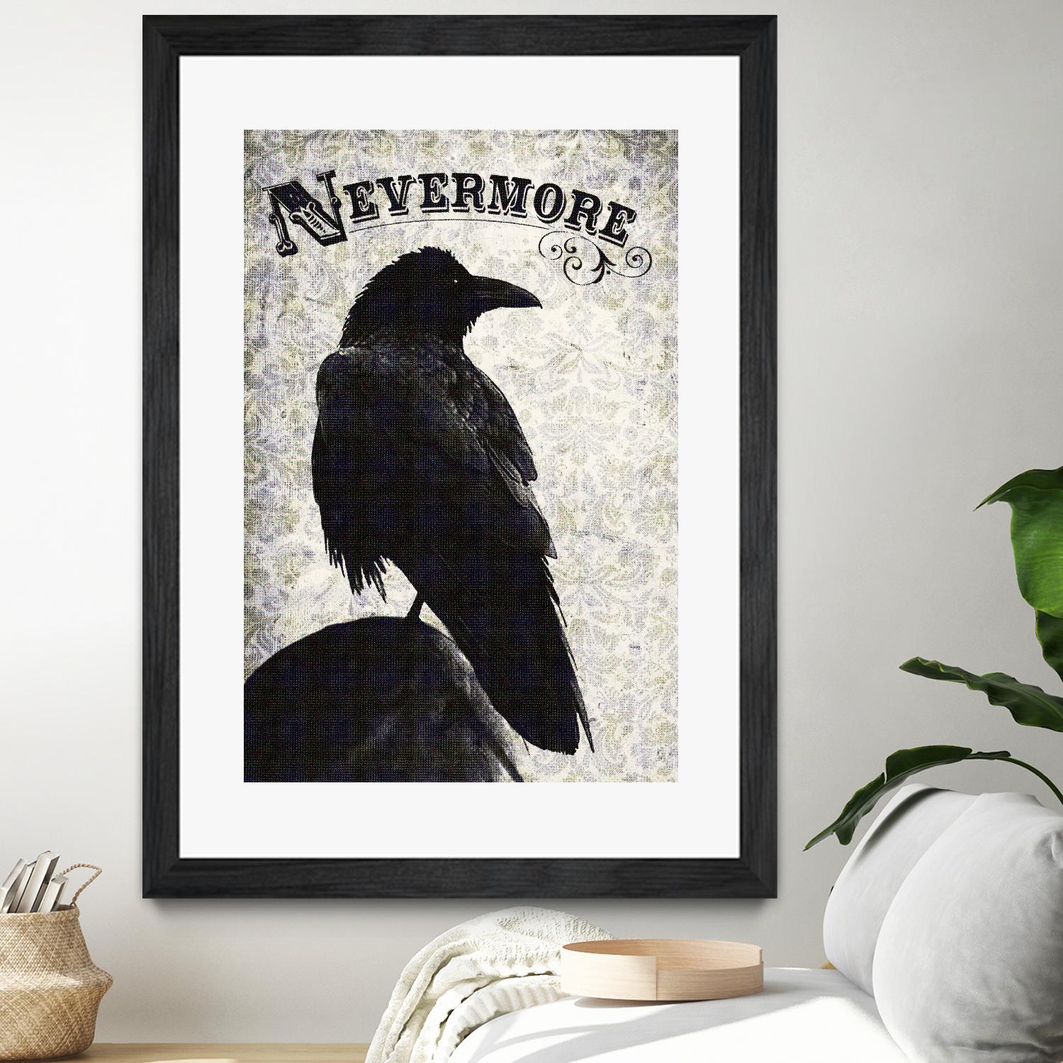 Nevermore by Michael Buxton on GIANT ART - multicolor urban/pop surrealism; contemporary; animals