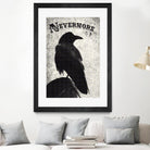 Nevermore by Michael Buxton on GIANT ART - multicolor urban/pop surrealism; contemporary; animals