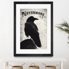 Nevermore by Michael Buxton on GIANT ART - multicolor urban/pop surrealism; contemporary; animals