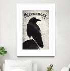 Nevermore by Michael Buxton on GIANT ART - multicolor urban/pop surrealism; contemporary; animals