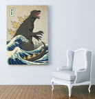 The Great Monster off Kanagawa by Michael Buxton on GIANT ART - multicolor urban/pop surrealism; contemporary
