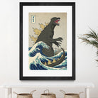 The Great Monster off Kanagawa by Michael Buxton on GIANT ART - multicolor urban/pop surrealism; contemporary