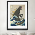 The Great Monster off Kanagawa by Michael Buxton on GIANT ART - multicolor urban/pop surrealism; contemporary