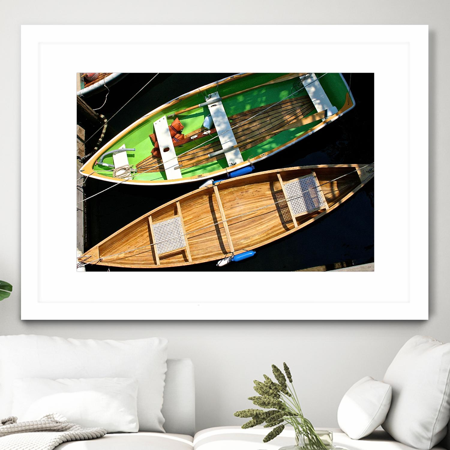 In Camden Harbor by Deborah Loeb Bohren on GIANT ART - multicolor photography