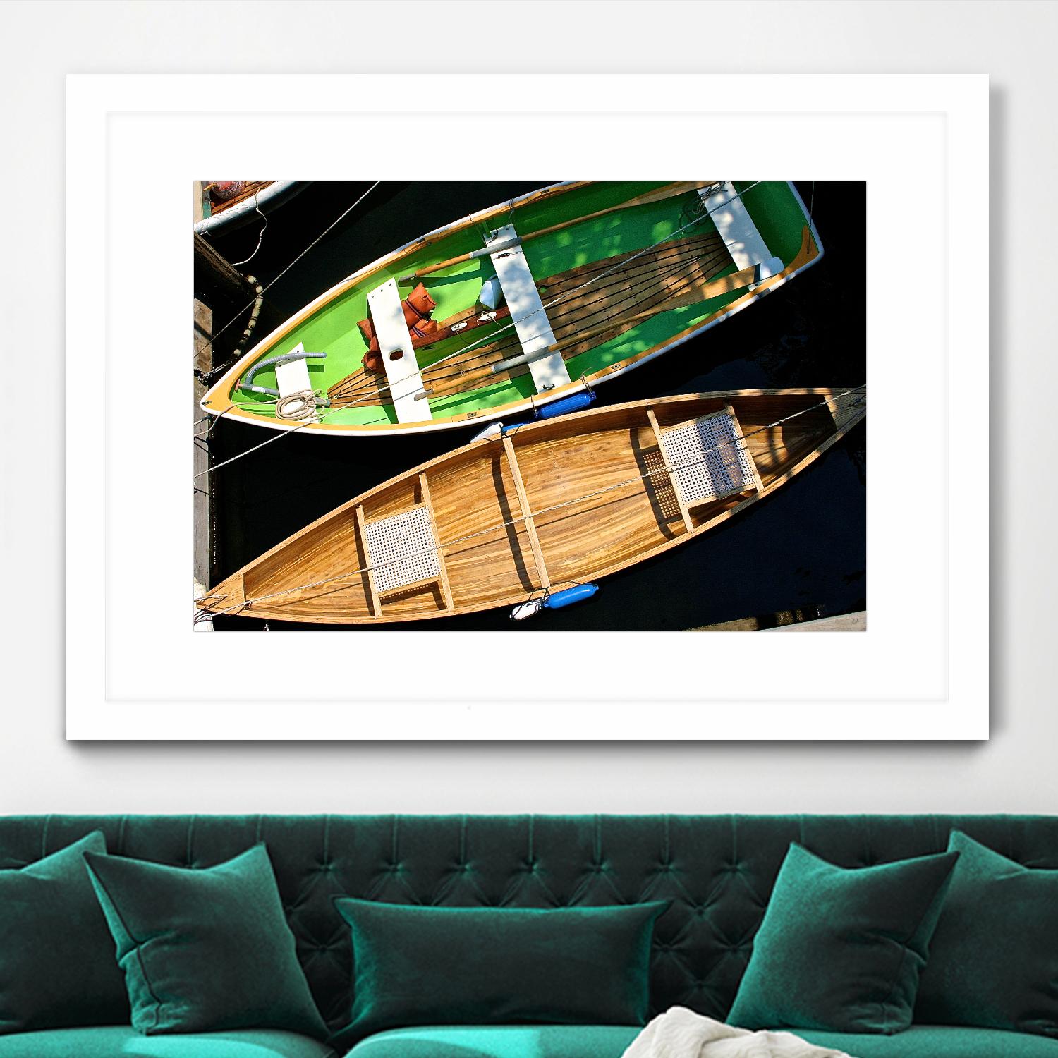 In Camden Harbor by Deborah Loeb Bohren on GIANT ART - multicolor photography