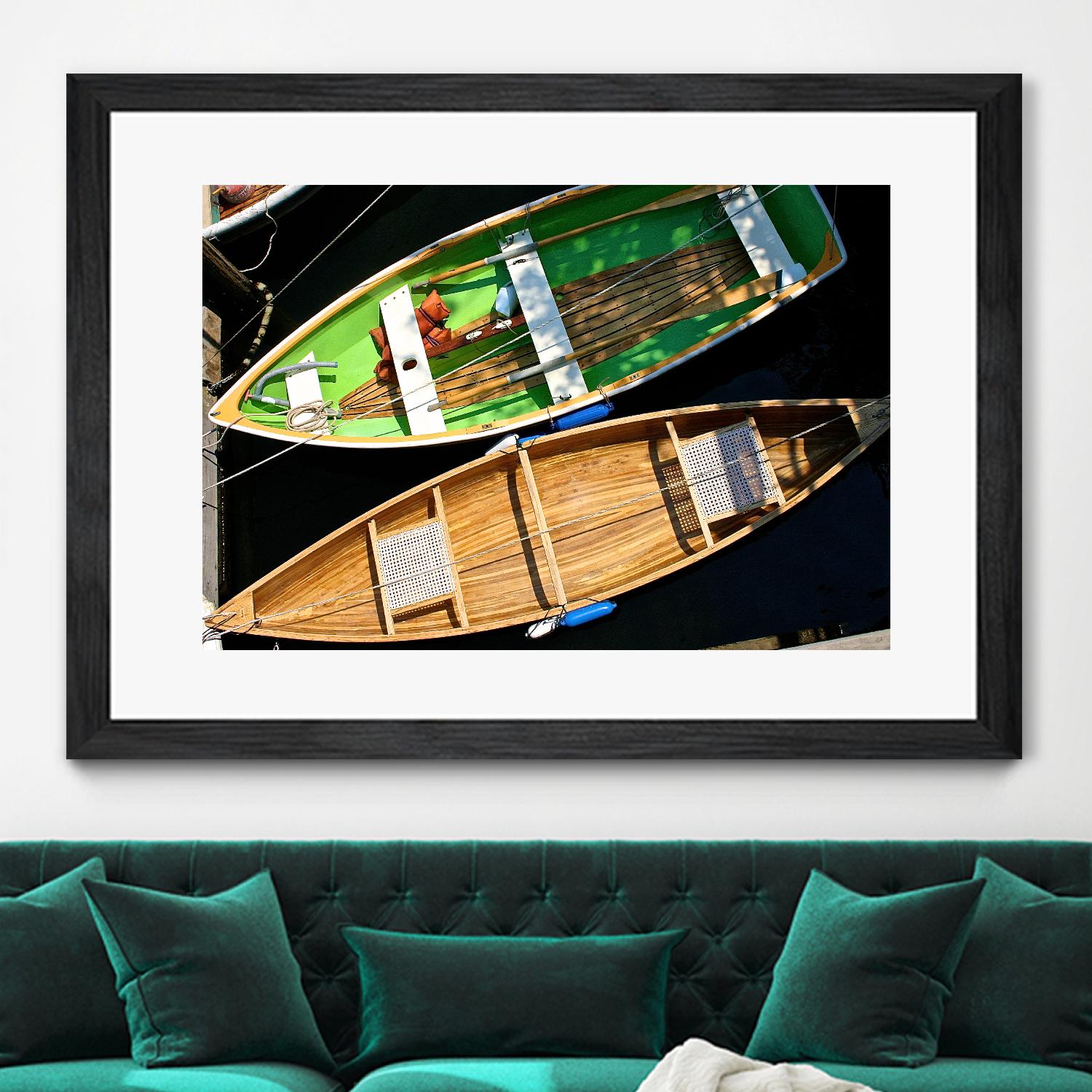 In Camden Harbor by Deborah Loeb Bohren on GIANT ART - multicolor photography