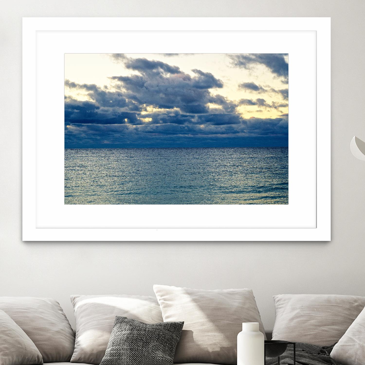 Indian Ocean Blues by Deborah Loeb Bohren on GIANT ART - multicolor photography; coastal