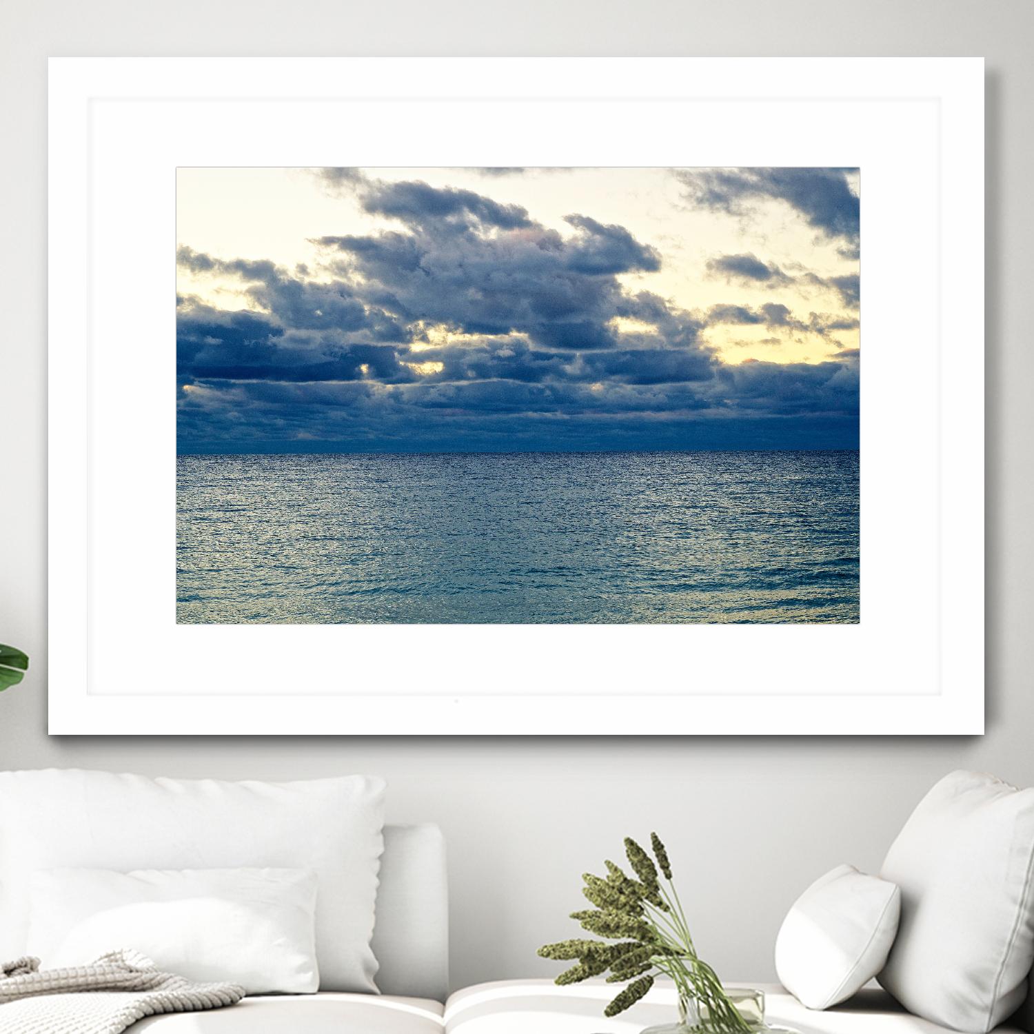 Indian Ocean Blues by Deborah Loeb Bohren on GIANT ART - multicolor photography; coastal