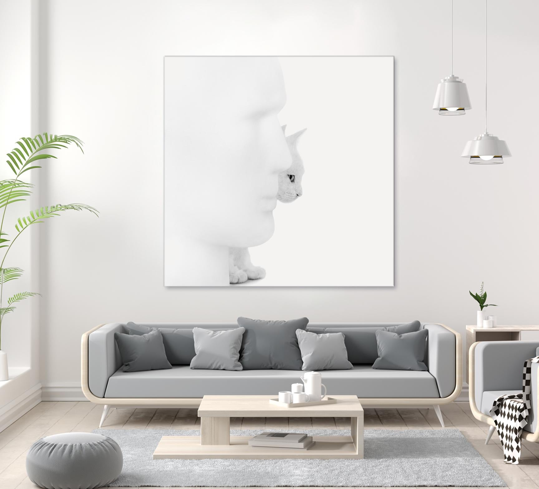 Mystique by Jon Bertelli on GIANT ART - multicolor animals