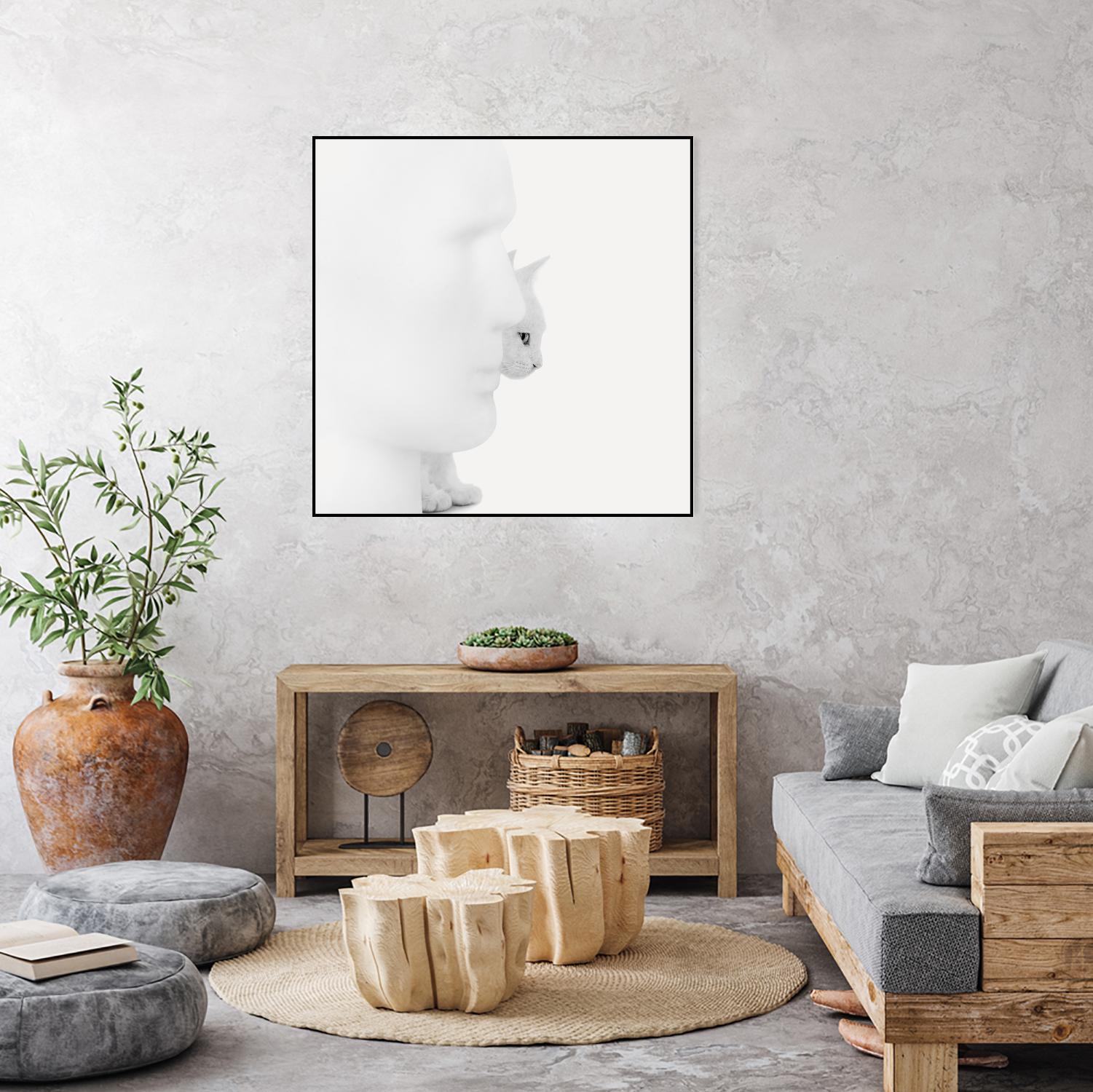 Mystique by Jon Bertelli on GIANT ART - multicolor animals