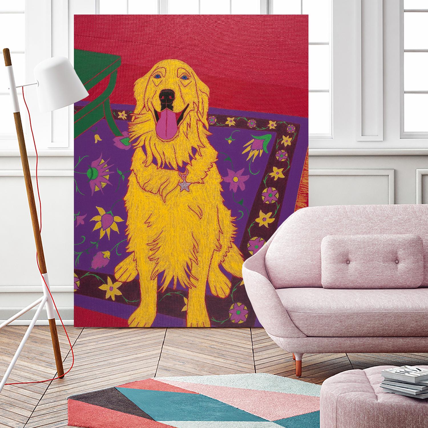 Bon Vivant by Angela Bond on GIANT ART - multicolor animals; contemporary