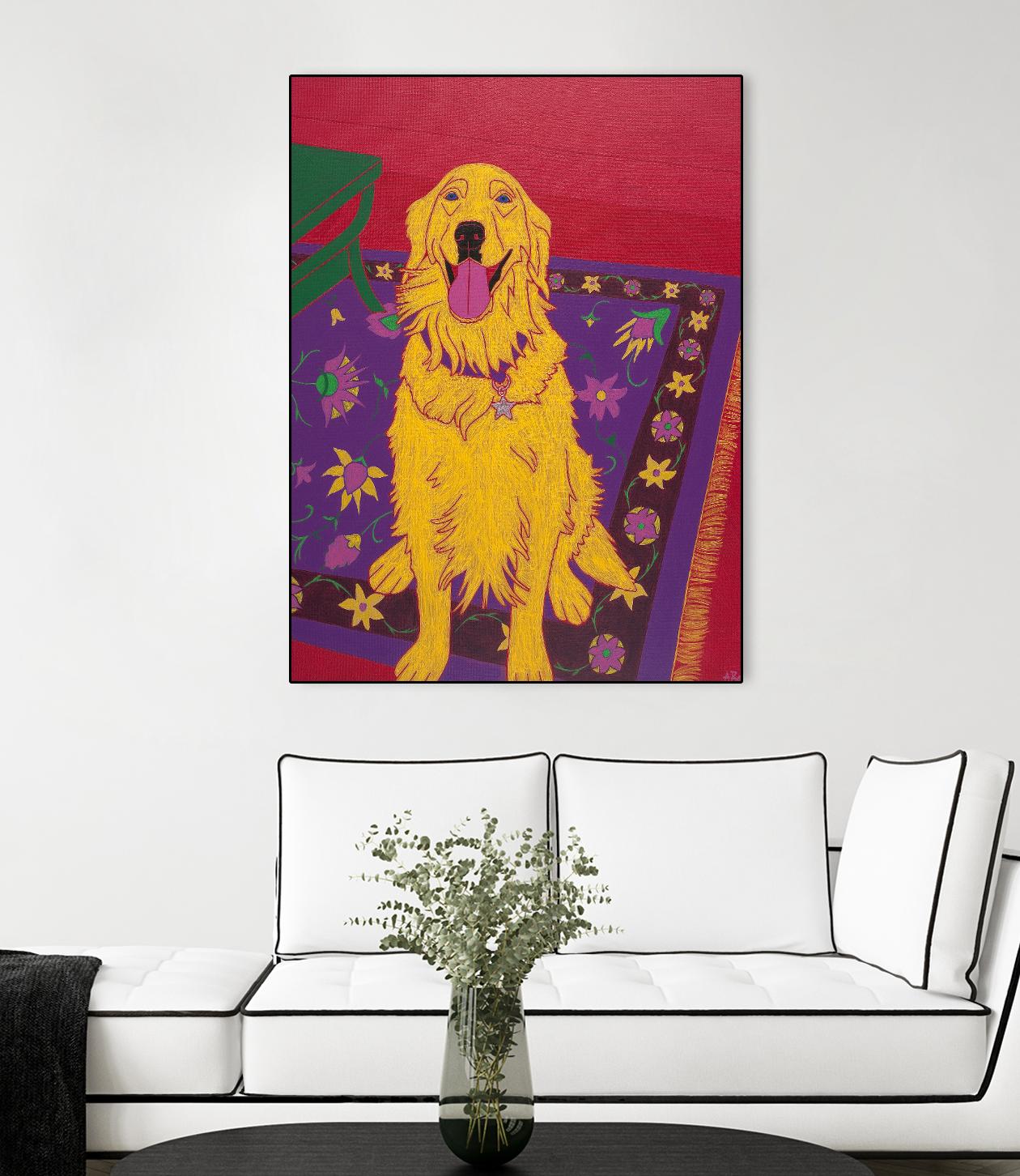 Bon Vivant by Angela Bond on GIANT ART - multicolor animals; contemporary