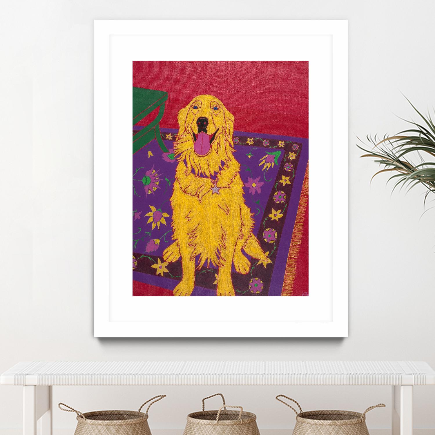 Bon Vivant by Angela Bond on GIANT ART - multicolor animals; contemporary