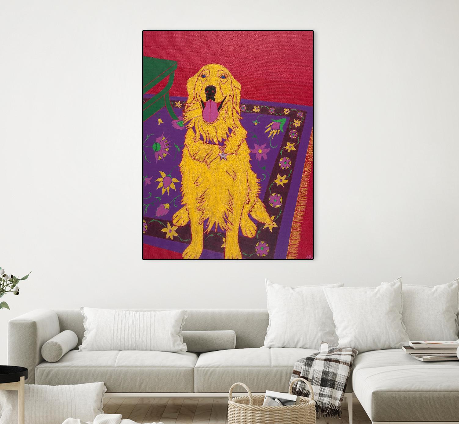 Bon Vivant by Angela Bond on GIANT ART - multicolor animals; contemporary