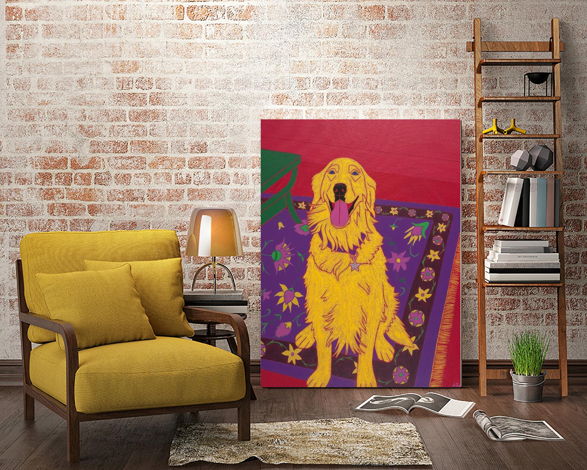 Bon Vivant by Angela Bond on GIANT ART - multicolor animals; contemporary