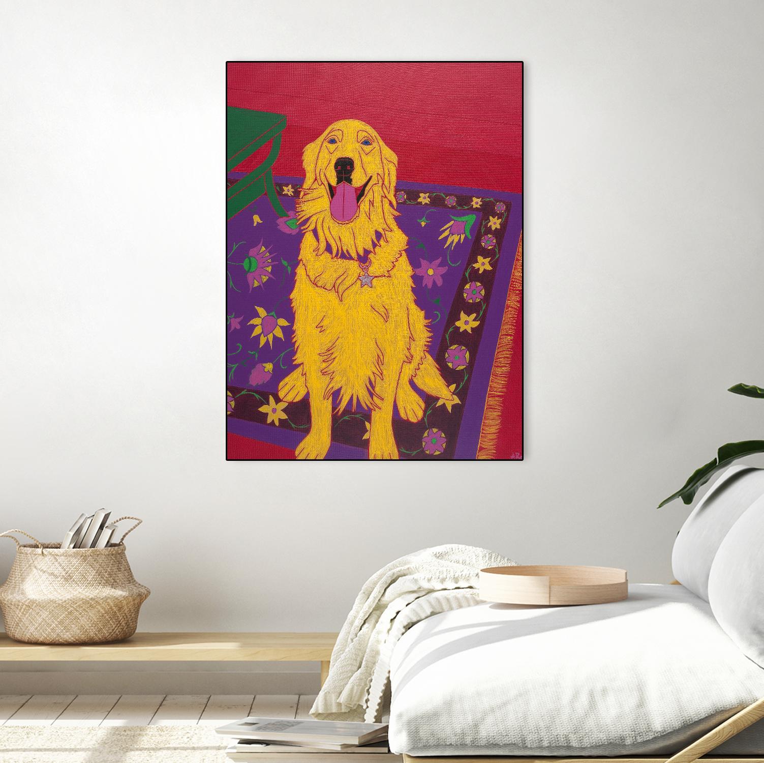 Bon Vivant by Angela Bond on GIANT ART - multicolor animals; contemporary