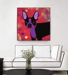 Bubbly Boston by Angela Bond on GIANT ART - multicolor animals; contemporary