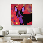 Bubbly Boston by Angela Bond on GIANT ART - multicolor animals; contemporary