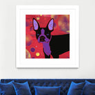 Bubbly Boston by Angela Bond on GIANT ART - multicolor animals; contemporary