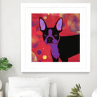 Bubbly Boston by Angela Bond on GIANT ART - multicolor animals; contemporary