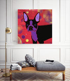 Bubbly Boston by Angela Bond on GIANT ART - multicolor animals; contemporary