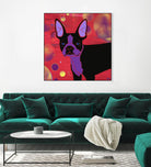 Bubbly Boston by Angela Bond on GIANT ART - multicolor animals; contemporary