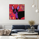 Bubbly Boston by Angela Bond on GIANT ART - multicolor animals; contemporary