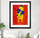 Feisty Jack Russell by Angela Bond on GIANT ART - multicolor animals; contemporary