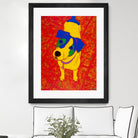 Feisty Jack Russell by Angela Bond on GIANT ART - multicolor animals; contemporary