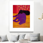 Let Sleeping Dogs Lie by Angela Bond on GIANT ART - multicolor animals; contemporary