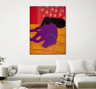 Let Sleeping Dogs Lie by Angela Bond on GIANT ART - multicolor animals; contemporary