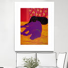 Let Sleeping Dogs Lie by Angela Bond on GIANT ART - multicolor animals; contemporary