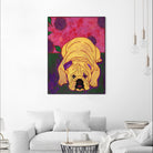 Lounge Lizard by Angela Bond on GIANT ART - multicolor animals; contemporary