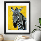 Zebra by Angela Bond on GIANT ART - multicolor animals; contemporary