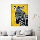 Zebra by Angela Bond on GIANT ART - multicolor animals; contemporary