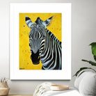 Zebra by Angela Bond on GIANT ART - multicolor animals; contemporary