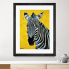 Zebra by Angela Bond on GIANT ART - multicolor animals; contemporary